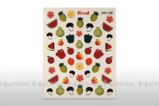 Nail Art Fruit Punch Sticker- food