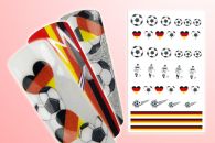 Nail Art Fuball-Sticker