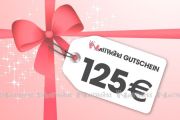 125 EUR - Hochzeits-Wertgutschein zum Selbstausdrucken