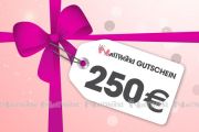 250 EUR - Geburstags-Wertgutschein zum Selbstausdrucken