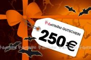 250 EUR - Halloween-Wertgutschein zum Selbstausdrucken