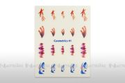 Air Brush Nail Decals- Geometrics 1  * SALE *