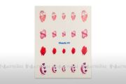 Air Brush Nail Decals- Hearts 1  * SALE *