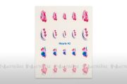 Air Brush Nail Decals- Hearts 2  * SALE *