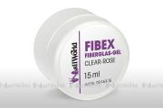 FIBEX Fiberglas-Gel 15 ml / Clear-Rose