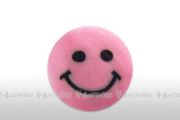 Fimo Smileys - rosa