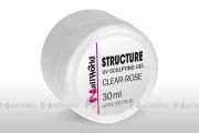 Structure UV-Sculpting Gel 30 ml - Clear-Rose     