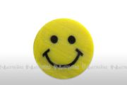 Fimo Smileys - gelb