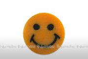 Fimo Smileys - orange