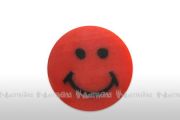 Fimo Smileys - rot