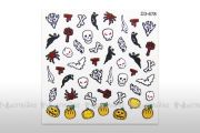 Nail Art Halloween Sticker