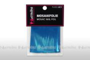 Mosaikfolie, Metallic-Blau