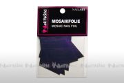 Mosaikfolie - Design - metalic lila