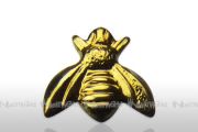 Nagel - Embleme, hartvergoldet - Biene