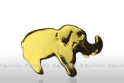 Nagel - Embleme, hartvergoldet - Elefant
