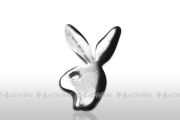 Nagel - Embleme, silber - Bunny   