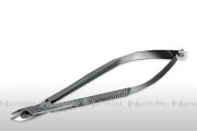 Nagelhautzange 11,5 cm mit Federgriff - Stainless steel - rostfrei