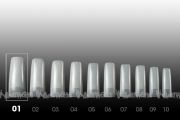 Nail World Elastic Pointe Tips - Nachfllung 50 Sk. Gr. 1* SALE