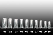 Precision crystal Tips - Sortiment III - 500er...