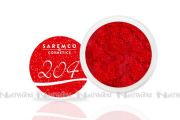 SAREMCO Colourgel 204 - living glitter loganberry 