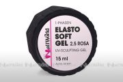 Elasto Soft Gel 2,5 - UV-Sculpting-Gel -15 ml / Babyboomer rosa 