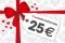 25 EUR - Valentinstag-Wertgutschein zum Selbstausdrucken 