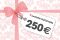 250 EUR - Wertgutschein zum Selbstausdrucken - Neutral