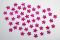 Nail Art Flower Power Strasssteinchen aus Acryl - pink