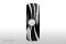 Graphic Nail Sticker - Strahlen weiß 
