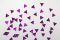 Nail Art Strasssteinchen aus Acryl Dreiecke - lila-pink
