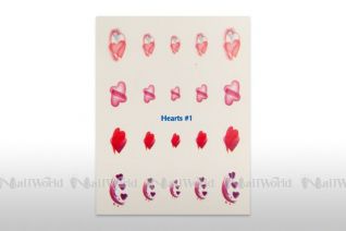 Air Brush Nail Decals- Hearts 1  * SALE *