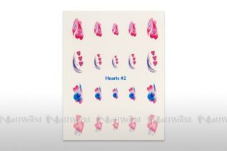 Air Brush Nail Decals- Hearts 2  * SALE *