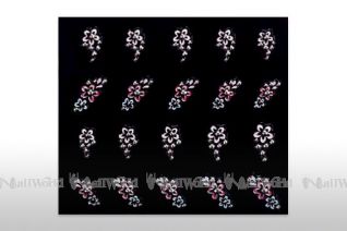 Colour Dot Flowers Sticker