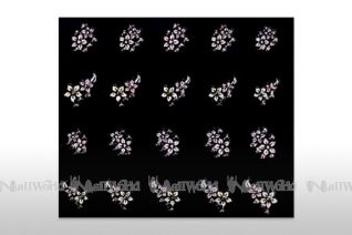 Colour Dot Flowers Sticker