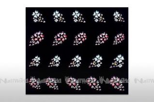 Colour Dot Flowers Sticker