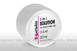 Solution 2 IN 1 Buildergel Clear - 30 ml 