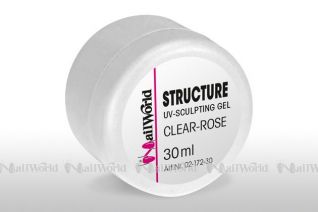 Structure UV-Sculpting Gel 30 ml - Clear-Rose     