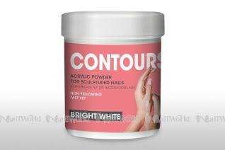 Contours Acryl Pulver   80 g / Bright White 