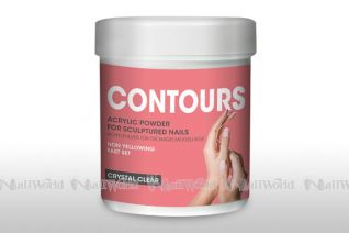 Contours Acryl Pulver 160 g / Crystal Clear 