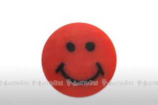 Fimo Smileys - rot