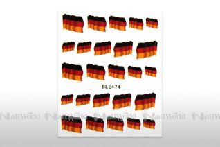 Nail Art Decals - Deutschland-Flagge