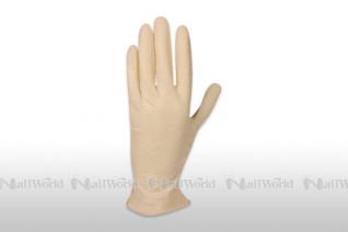 Latex-Handschuhe - Natur - 100 Stck - Gr. S (klein 6 -6 ) 