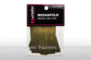 Mosaikfolie - Neutral - gold