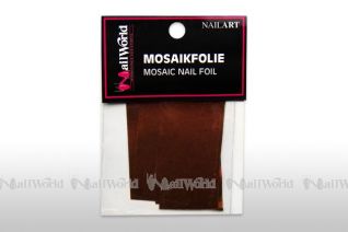 Mosaikfolie - Neutral - rot