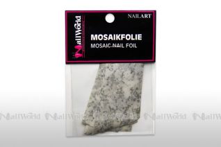 Mosaikfolie - Design - marmor grau
