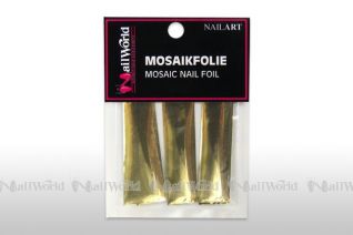 Mosaikfolie - Metallic-Gold