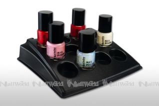 Nagellack-Display - schwarz-  B-Ware 