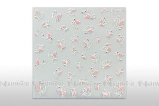 Nail Art Flower Delight Sticker