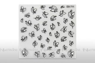 Nail Art Flower Delight Sticker