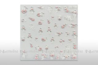 Nail Art Flower Delight Sticker